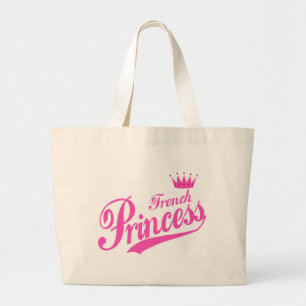 Bolso De Tela Gigante Princesa francesa