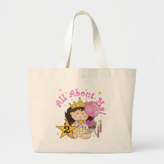 Bolso De Tela Gigante Princesa todo sobre mí segundo cumpleaños