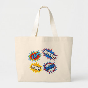 Bolso De Tela Gigante ¡Prisionero de guerra del cómic! Explosiones