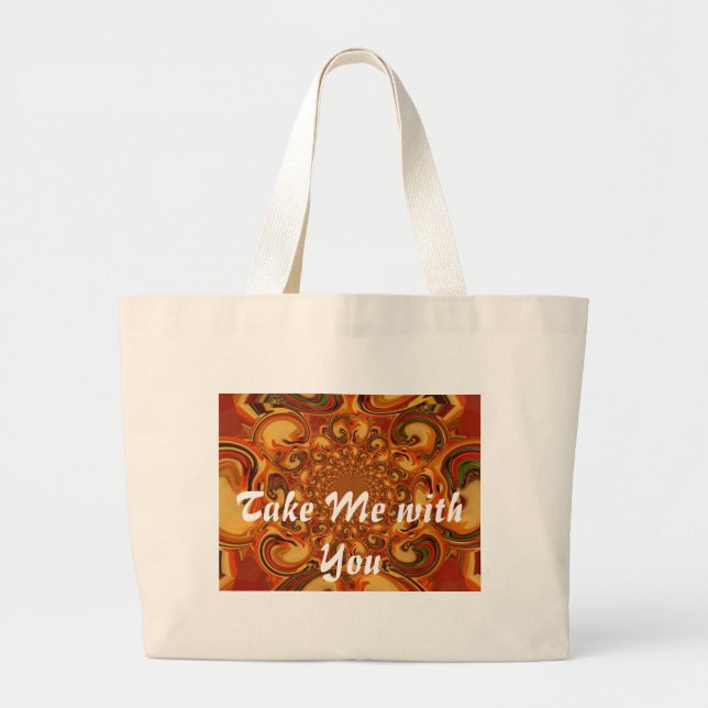 Bolso De Tela Gigante Producto personalizar (Frente)