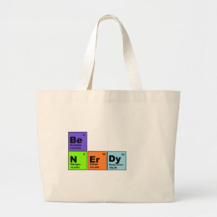 Bolso De Tela Gigante Productos Nerdy de la tabla periódica