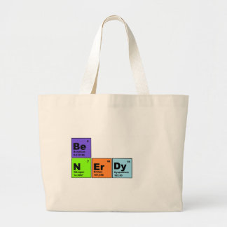 Bolso De Tela Gigante Productos Nerdy de la tabla periódica