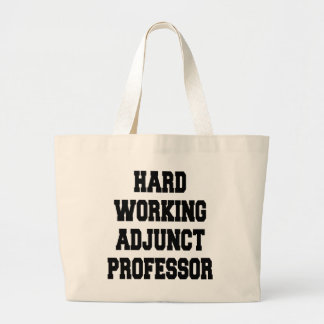 Bolso De Tela Gigante Profesor adjunto de trabajo duro