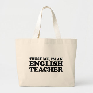 Bolso De Tela Gigante Profesor de inglés