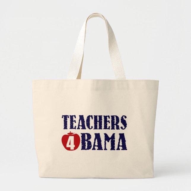 Bolso De Tela Gigante Profesores 4 Obama (Frente)