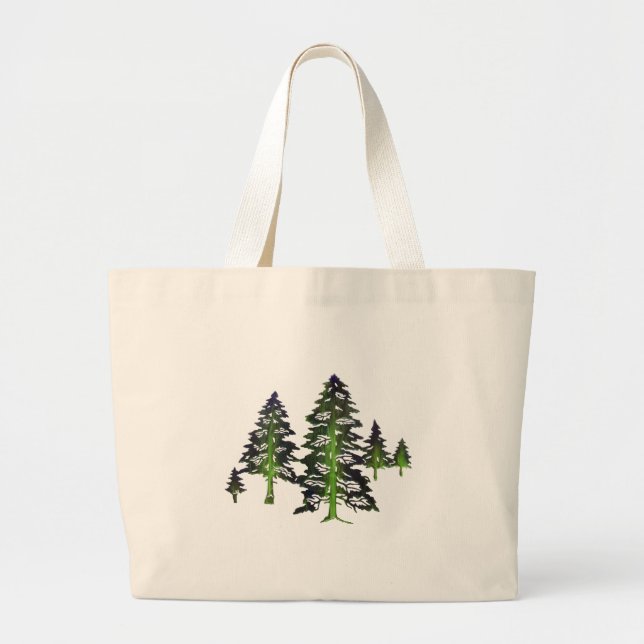 BOLSO DE TELA GIGANTE PROFUNDAMENTE EL BOSQUE (Frente)