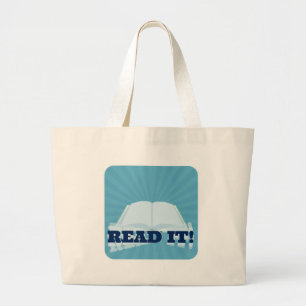 Bolso De Tela Gigante Promoción de libros instantáneos súper fáciles