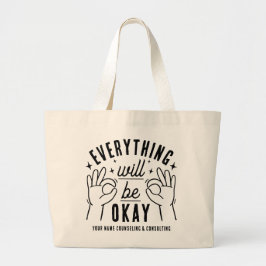 Bolso De Tela Gigante Promotional Positive Affirmation Motivational 