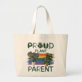 Bolso De Tela Gigante Proud Plant Parent Tote Bag - LGBTQ+