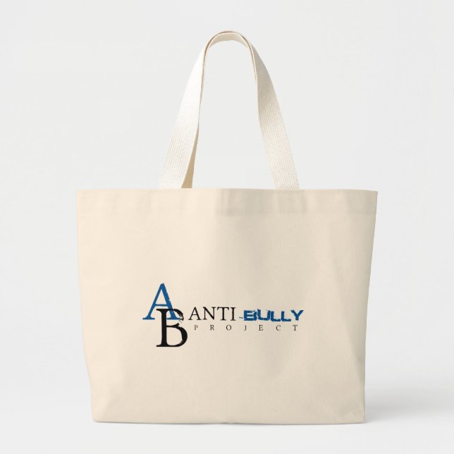 Bolso De Tela Gigante Proyecto del Anti-Matón (Frente)