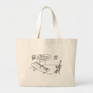 Bolso De Tela Gigante Psicólogo de lámina