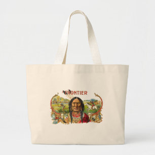 Bolso De Tela Gigante Publicidad de cigarros fronterizos