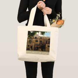 Bolso De Tela Gigante Pueblo