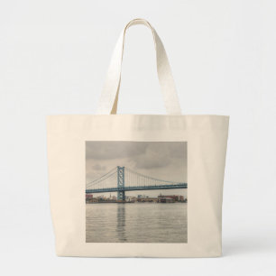 Bolso De Tela Gigante Puente de Ben Franklin