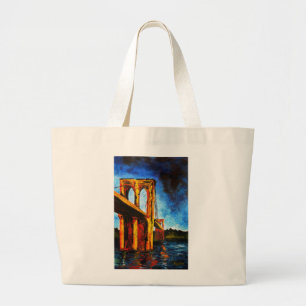 Bolso De Tela Gigante Puente de Brooklyn a Utopía 2009