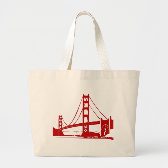 Bolso De Tela Gigante Puente Golden Gate - San Francisco, CA (Frente)