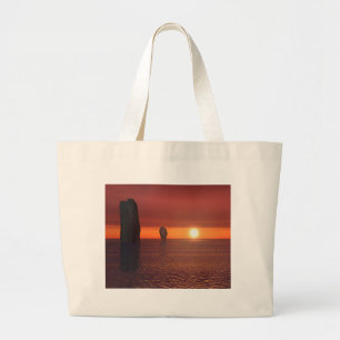 Bolso De Tela Gigante puesta de sol