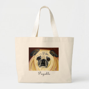 Bolso De Tela Gigante Pugable