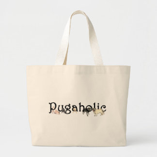 Bolso De Tela Gigante Pugaholic