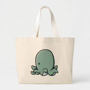 Bolso De Tela Gigante Pulpo del dibujo animado