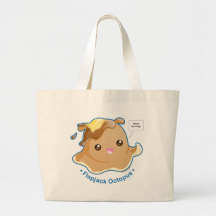 Bolso De Tela Gigante Pulpo lindo del Flapjack