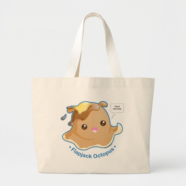 Bolso De Tela Gigante Pulpo lindo del Flapjack (Frente)