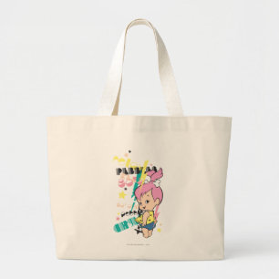 Bolso De Tela Gigante Punk de PEBBLES™ 80s