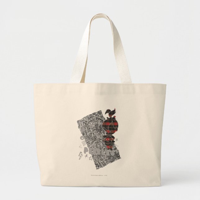 BOLSO DE TELA GIGANTE PUNK PEBBLES™ (Frente)