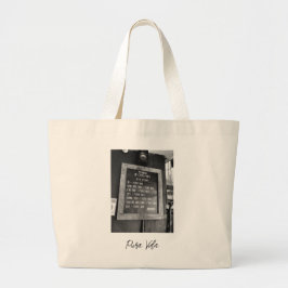 Bolso De Tela Gigante Pura vida Tote Bag