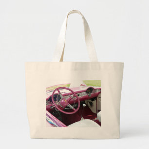 Bolso De Tela Gigante Purple Chevy Bel Air