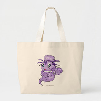 Bolso De Tela Gigante Púrpura de Koi