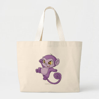 Bolso De Tela Gigante Púrpura de Mynci