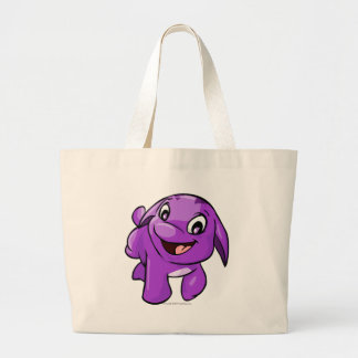 Bolso De Tela Gigante Púrpura de Poogle