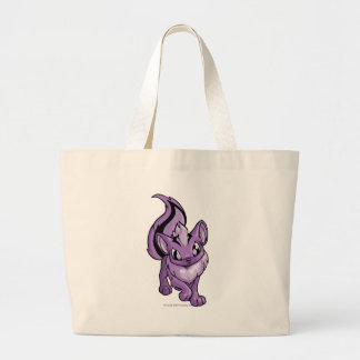 Bolso De Tela Gigante Púrpura de Xweetok