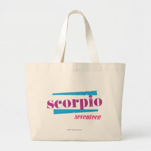 Bolso De Tela Gigante Púrpura del escorpión