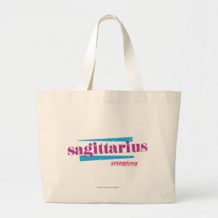 Bolso De Tela Gigante Púrpura del sagitario