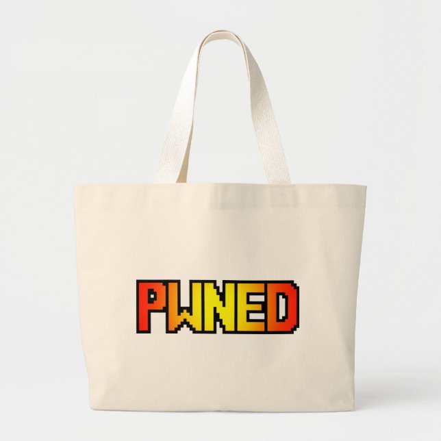 BOLSO DE TELA GIGANTE PWNED (Frente)
