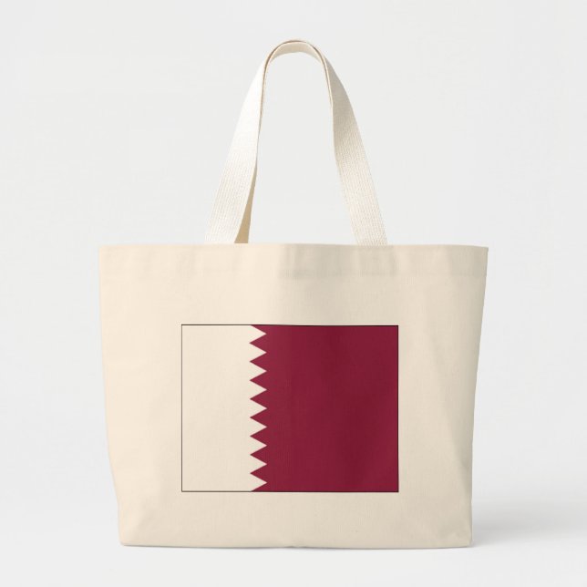 Bolso De Tela Gigante Qatar (Frente)