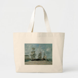 Bolso De Tela Gigante Quay en Honfleur