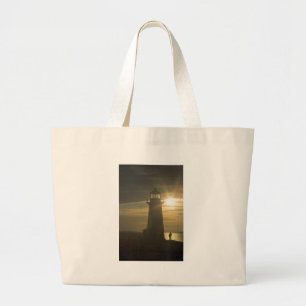 Bolso De Tela Gigante Que El Amor Sea La Luz...