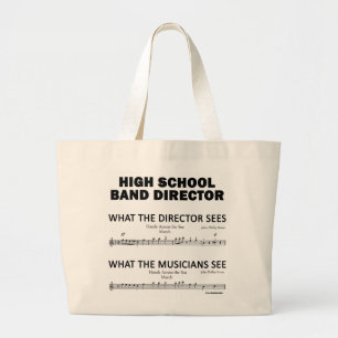 Bolso De Tela Gigante Qué la banda escolar considera