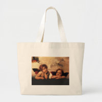 Querubes Sistine Madonna de Raphael 2 ángeles