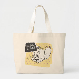 Bolso De Tela Gigante Queso de Jerry