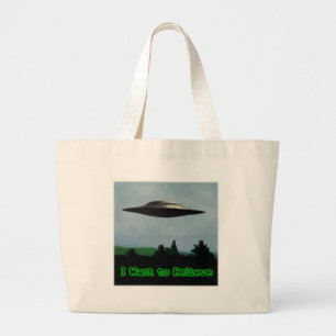 Bolso De Tela Gigante Quiero creer
