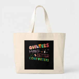 Bolso De Tela Gigante Quilter hace que mejores comters sean divertidos y