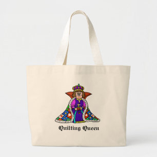 Bolso De Tela Gigante Quilting Queen Tote Bag