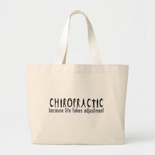 BOLSO DE TELA GIGANTE QUIROPRÁCTICA