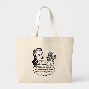 Bolso De Tela Gigante Quisiera agradecer