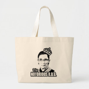 Bolso De Tela Gigante R.B.G. notorio