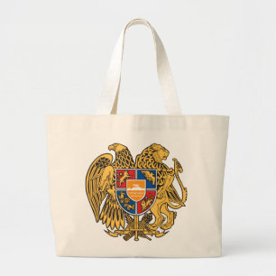 Bolso De Tela Gigante RA Escudo de armas Tote Bag
